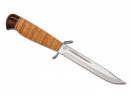 Knife Zlatoust AiR Shtrafbat - 95X18/birch bark
