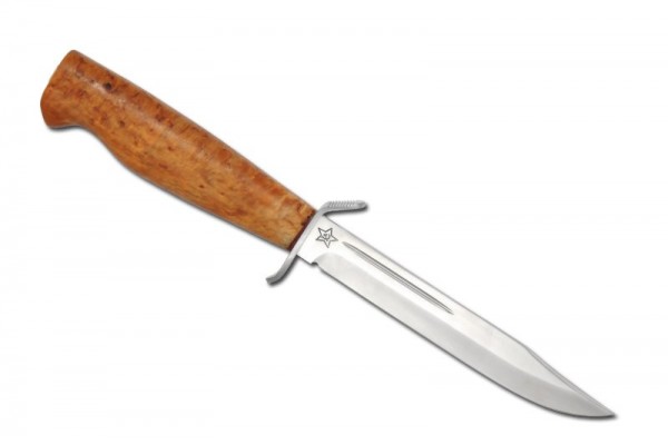 Nůž Zlatoust AiR Shtrafbat - 95X18 Karelská bříza