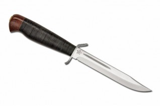 Nůž Zlatoust AiR Shtrafbat - 95X18/Kůže