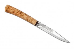 Knife Zlatoust AiR Zanoza - 95X18/karelian birch