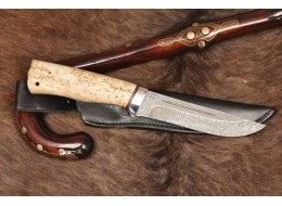 Knife Zlatoust AIR Bekas - ZDI-1016/karelian birch