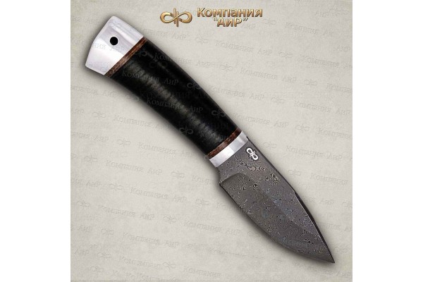 Нож Златоуст АиР Добрый - Дамаск ЗДИ-1016 кожа