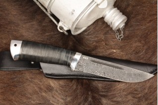 Нож Златоуст АиР Бекас - ZD-0803 Кожа