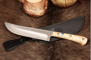 Knife Zlatoust Zlatoust Pchak-Н - 95X18/karelian birch
