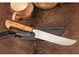 Knife Zlatoust Air Pchak - 95X18/karelian birch