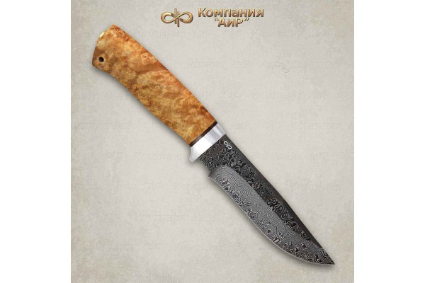 Knife Zlatoust AiR SAGITTARIUS - ZD-0803 Karelian Birch
