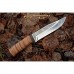 Knife Zlatoust AIR Turist - 95Х18 birch bark