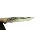 Knife Kizlyar Berkut no.2 - AUS-8 (Hunting etched motif)