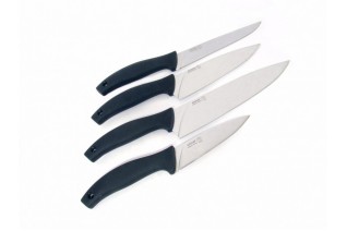 Kizlyar Kitchen Knife Set 4+stand