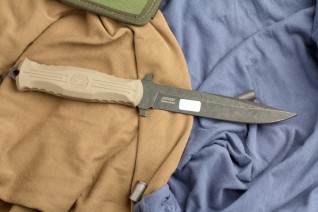 Nůž Kizlyar HP-18 - AUS-8 sand