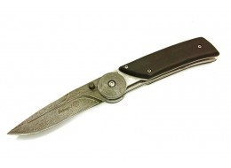 Knife Kizlyar folding Biker-1 - Damascus steel