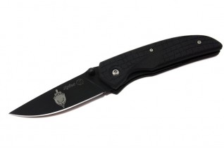 Knife Kizlyar folding Irbis - AUS-8/BW/FSB