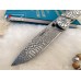 Zavírací Nůž Kizlyar NSK Biker-1 - damašek Kubatchi stříbro