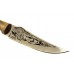 Нож Кизляр Клык 2 - AUS-8 (Охотничий травленый мотив)