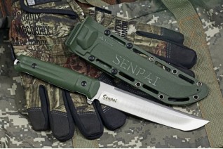Nůž Kizlyar Supreme Senpai - AUS-8 Khaki