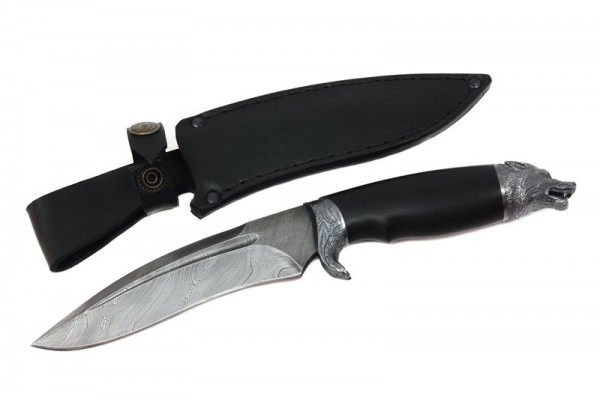Knife South Crown Volk - damascus steel/hornbeam
