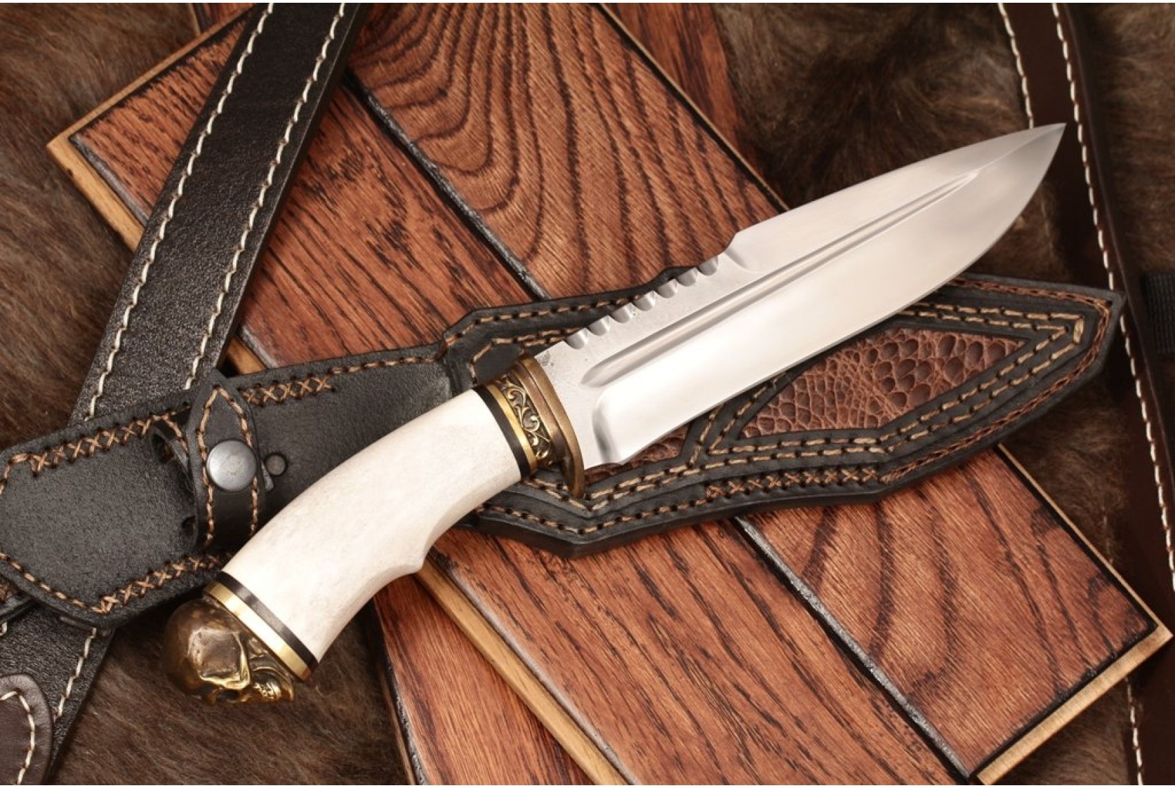 фото красивых охотничьего ножей