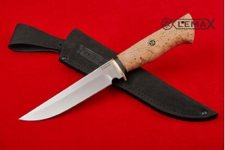 Knife LEMAX Belka -X12MF Karelian birch