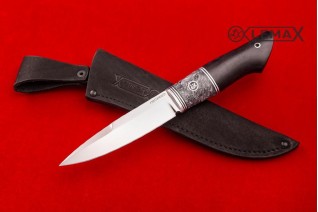 Нож LEMAX Игла - 110Х18МШД акрил чёрный граб