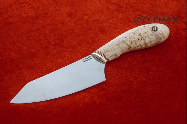 Kitchen Knife Lemax medium -X12MF Karelian birch