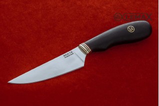 Нож Lemax Кухонный малый - 95Х18 чёрный граб