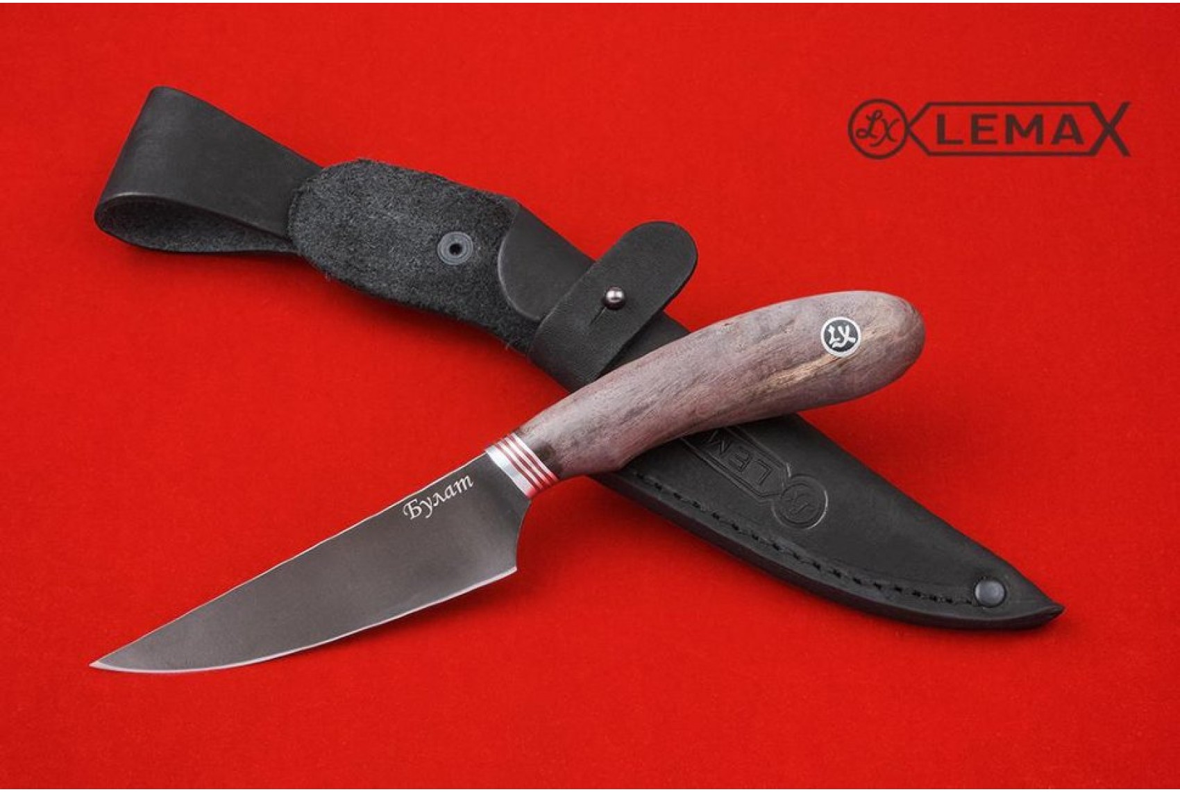 Buy russian LEMAX small kitchen Knife - Bulat (wootz) from an authorized  dealer in the online store
