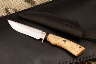 Нож Lemax Турист 2 - Х12МФ карельская береза