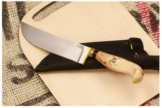 Nůž Lemax Uzbecky -X12MF/Karelská bříza