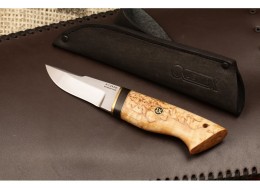 Knife Lemax Zasapozhnjy -X12MF Karelian birch