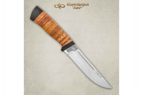 Нож Златоуст АиР Бекас - 100X13/береста