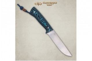 Knife Zlatoust AIR Bekas - 100X13 full tang (blue)