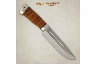 Knife Zlatoust AIR SELIGER - 100X13 / beresta
