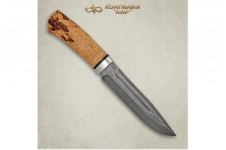 Knife Zlatoust AIR  Seliger - ZDI-1016 / Karelian birch