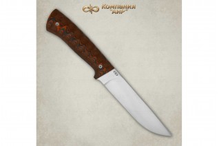 Knife Zlatoust AIR Bekas - 100X13 full tang (red)