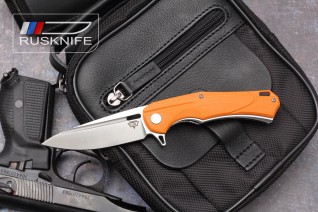 Folding Knife Kizlyar A01 Orange - D2