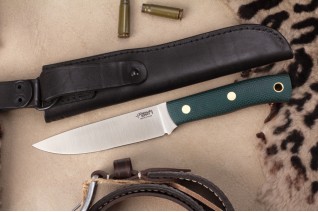 Нож ТКК N690 изумруд конвекс Южный Крест