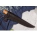Large Yakut knife Steel tusks - X12MF steel