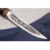 Jakutský nůž  velký Ocelovými kly - ocel X12MF
